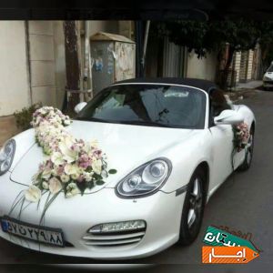 اجاره ماشین عروس با گل هدیه اجاره خودرو تشریفات