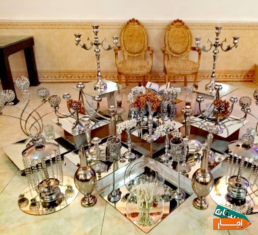 اجاره و اجرای سفره عقد و دیزاین نامزدی
