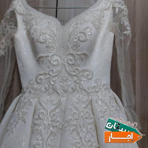 اجاره لباس عروس شیک و تمیز با قیمت مناسب