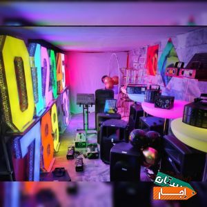 اجاره کرایه باند رقص نور لیزر بخار دود