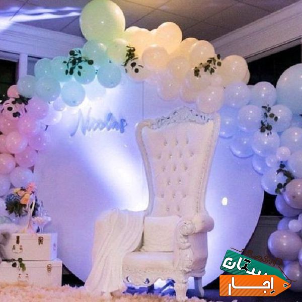 بادکنک ارایی واجاره میز واستند