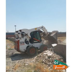 حمل نخاله ماسه اجاره بابکت درشهرقدس ورداوردچیتگر