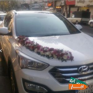 اجاره ماشین عروس سانتافه