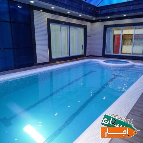 باغ ویلا با استخر آبگرم سرپوشیده