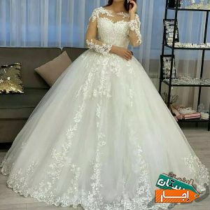 اجاره لباس عروس ژورنالی کد 5687 با مناسب ترین شرایط