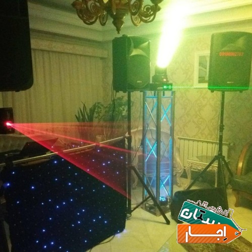 خدمات dj دی جی دیجی اجاره باند و نورپردازی