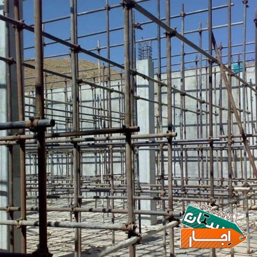 نصب و اجاره داربست فلزی چهارپایه چرخدار