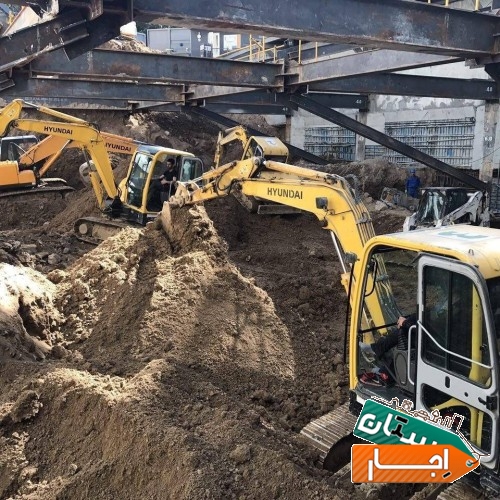 خدمات اجاره مینی بیل مکانیکی با پیکور خاکبرداری