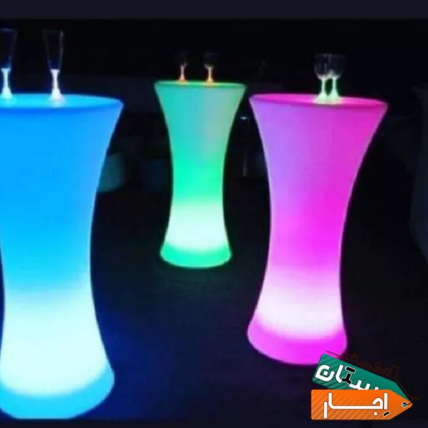 اجاره متنوع ترین انواع میز و صندلی ساده و LED