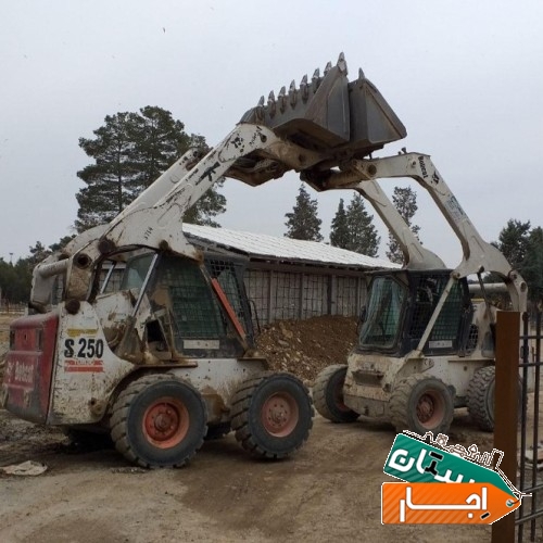 اجاره بابکت کندن استخر در تمام نقاط کرج لودر خاور حمل نخاله