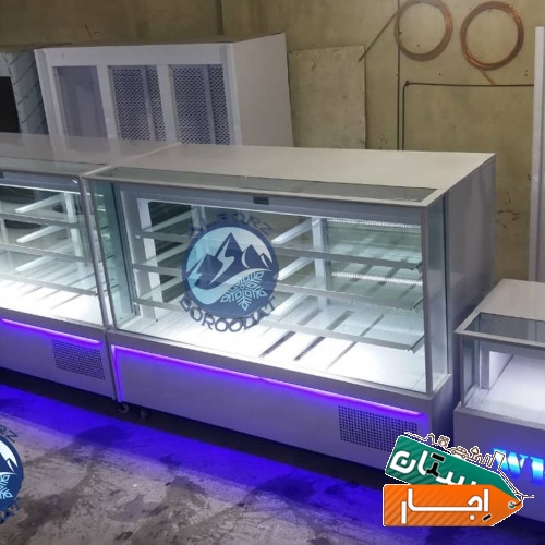 قیمت یخچال اکواریومی قنادی