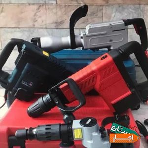 اجاره کرایه هیلتی چکش برقی،دریل،تفنگ،کمپرسور،فرز