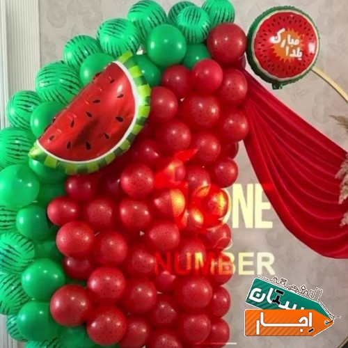 خدمات بادکنک آرایی و گل آرایی و اجاره استند و میز