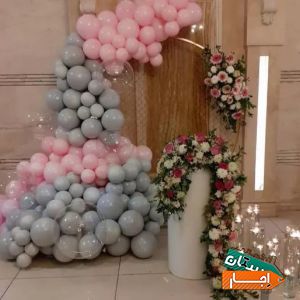 گل ارای و بادکنک ارای اجاره میز و صندلی
