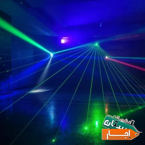 کرایه رقص نور لیزر دودزا باند اسپیکر دیجی