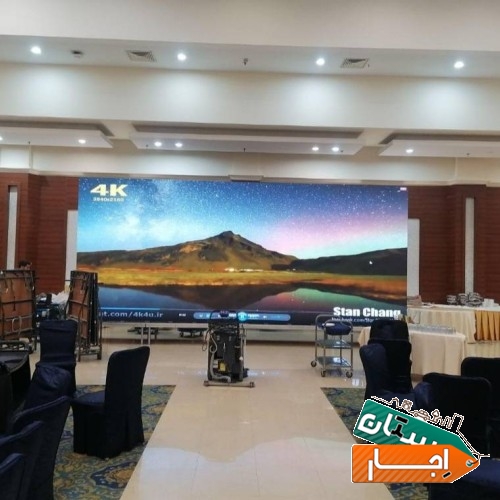 خدمات اجاره تلویزیون شهری ویدیووال ویدیوپرژکتور نمایشگاه