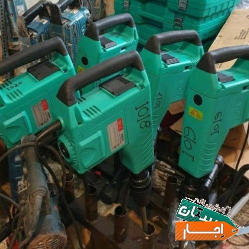 خدمات اجاره ابزار چکش برقی دستگاه جوش دریل فرز هیلتی