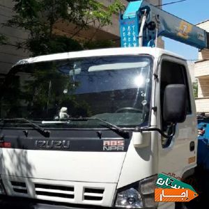 جرثقیل کفی دار و دکل بلند (فقط برای کار،24ساعته)