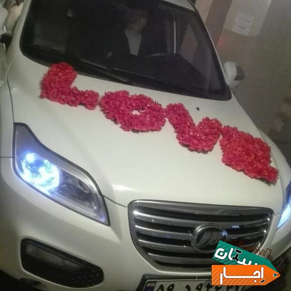 اجاره ماشین عروس شاسی x60
