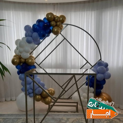 اجاره کرایه میز و بک گراند و فروش استند 13 شاخه