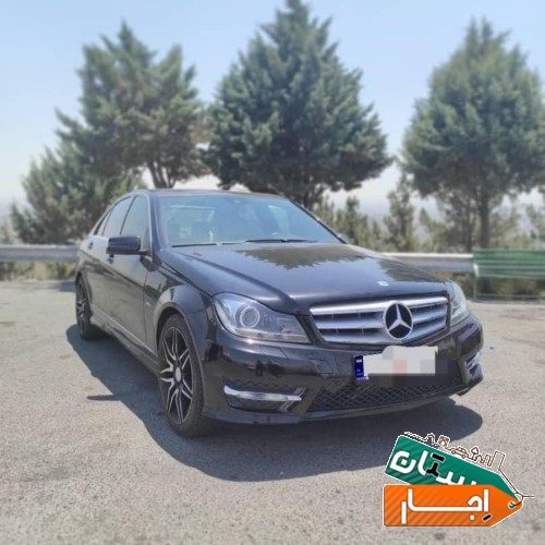 اجاره خودرو آلمانی. بنز سی 200 مدل 2013