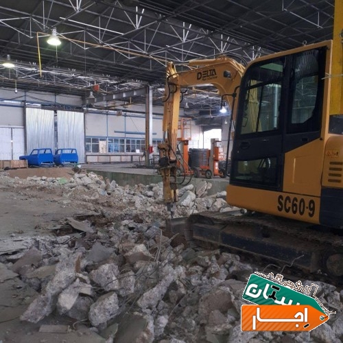 خدمات اجاره مینی بیل بهمراه پیکور وبیل