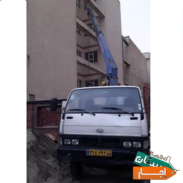 اجاره جرثقیل کفی امیری با نازلترین قیمت