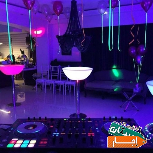 خدمات موزیک طپش اجاره باند دیجی رقص نور Dj