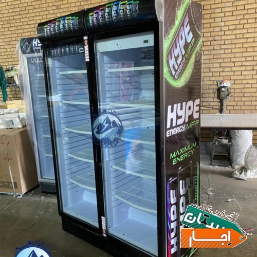 قیمت یخچال ایستاده ویترینی دو درب
