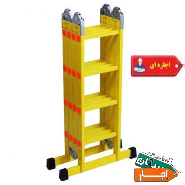 اجاره نردبان آلمینیومی سبک 5 متری با کمترین قیمت