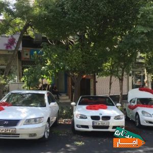 اجاره ماشین عروس گل ارایی دسته گل عروس