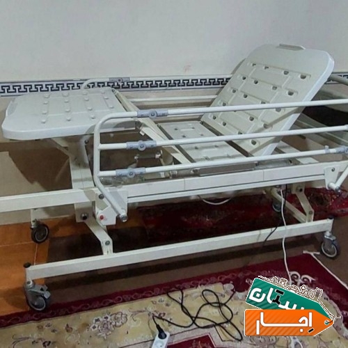 اجاره کاربردی برای بیمار تخت بیمارستانی مجهزه برقی