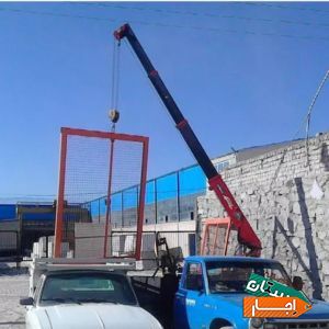 اجاره جرثقیل نیسان همه نقاط بارگیری حمل دستگاه