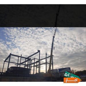 اجاره جرثقیل از 3تن تا 20تن سبک سنگین