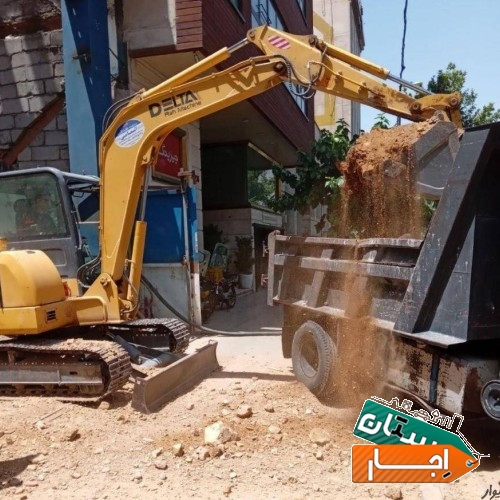 خدمات خاکبرداری حمل نخاله بانیسان وخاور اجاره بابکت