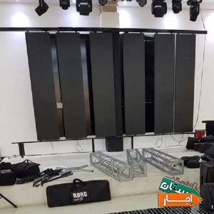 اجاره باند رقص نور سیستم صوت نورپردازی با بهترین کیفیت