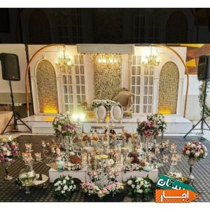 اجاره و اجراء دیزاین سفره عقد و بله برون