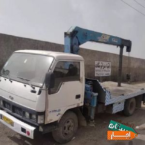 جرثقیل اجاره‌ی 3تن زینلی شبانه روزی