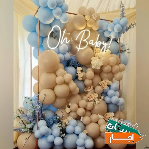 خدمات بادکنک آرایی و اجاره وسایل جشن و تولد
