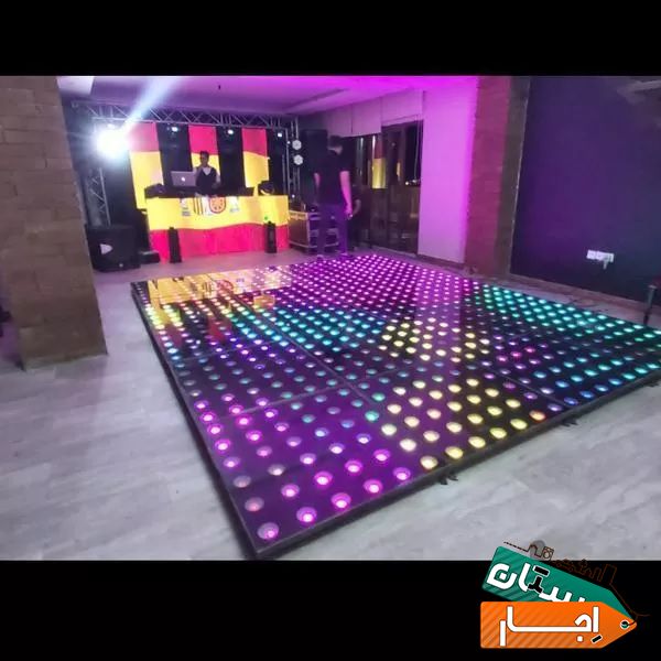 اجاره . کف ال ای دی و میز سوارز و میز بلک لایت