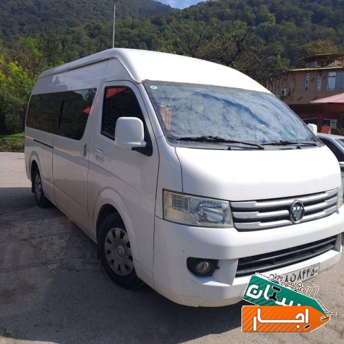 خدمات اجاره و کرایه ون دراختیار یا دربستی باراننده