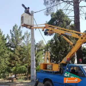 اجاره بالابر نیسان خاور لجور (جرثقیل سبد دار)