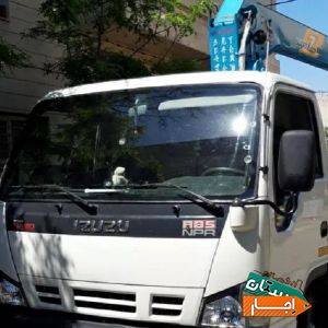 اجاره جرثقیل کفی دار و دکل بلند (فقط برای کار،24ساعته)با بهترین قیمت