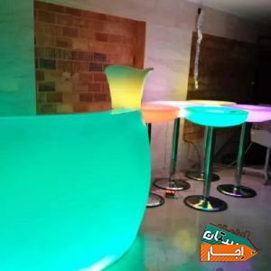 اجاره میز سوارز LED تشریفات،ظروف کرایه ،میز صندلی