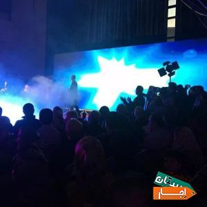 اجاره تلویزیون شهری ال ای دی آتش بازی نور وصدا