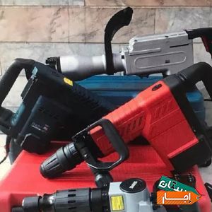 اجاره کرایه هیلتی چکش برقی،دریل،تفنگ،کمپرسور،فرز