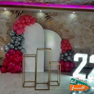 اجاره لوازم، تشریفات بادکنک آرایی گل آرایی با شرایط مناسب