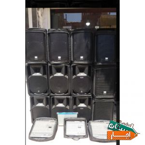 اجاره دایناکورد Rcf Ev باند پسیو اکتیو پاور میکسر