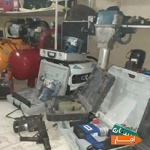 اجاره پمپ باد آب کفکش(کف کش) سنگ فرز اتو لوله