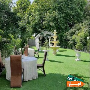 اجاره باغ تالار زیبا ومجلل در فضای باز با شرایط مناسب